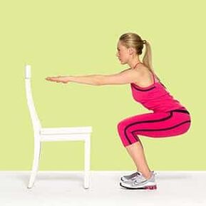 Gymnastique pour l'arthrose de l'articulation du genou